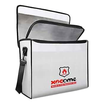 10%引き‼️耐火マネーバッグ 耐火防水キャッシュバッグ ジッパー付 楽天市場】耐火バッグ 集金袋 【防災・防犯の専門家監修