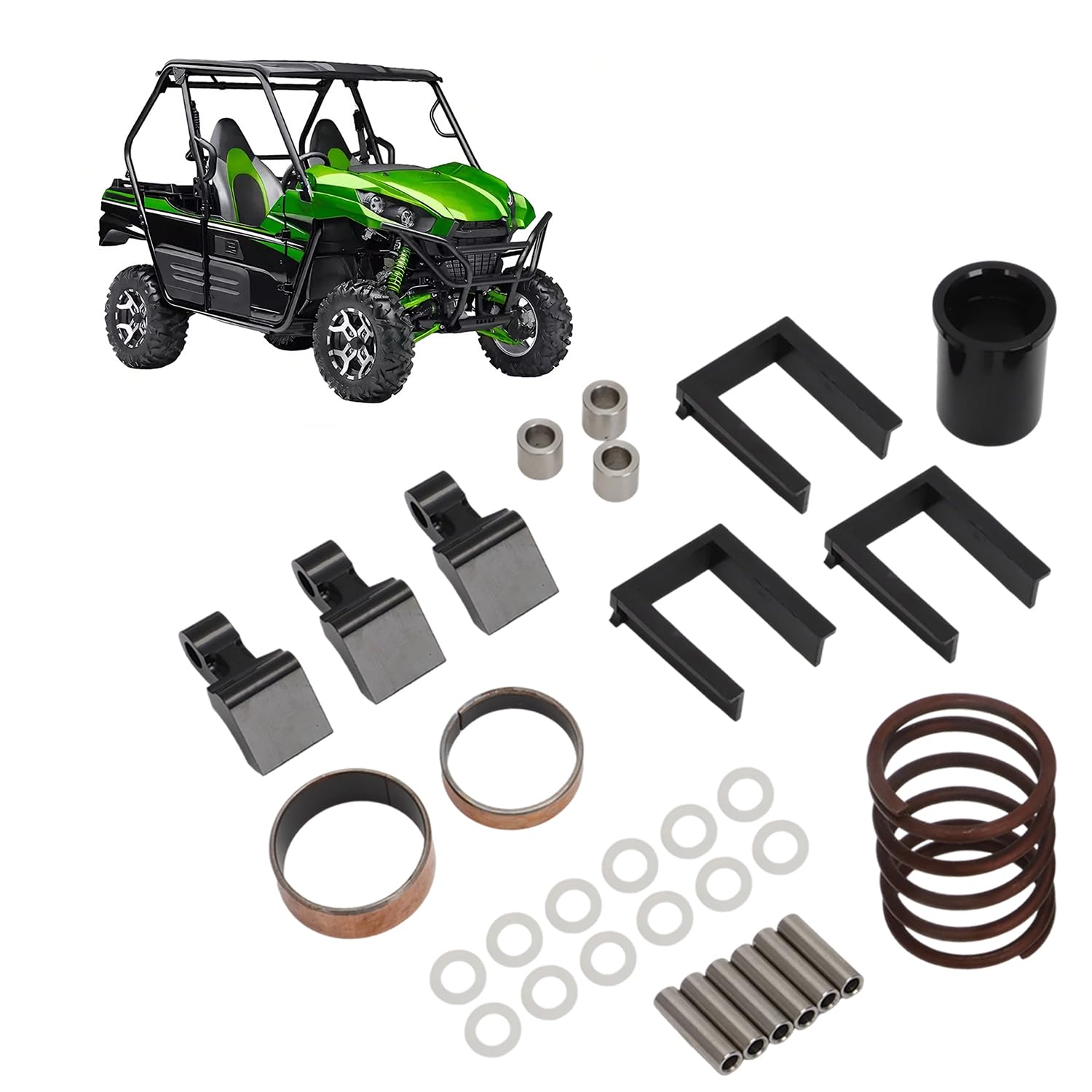 専用パーツ Amazon.com: AUTOVIC Complete Drive Clutch Rebuild Kit for Kawasaki