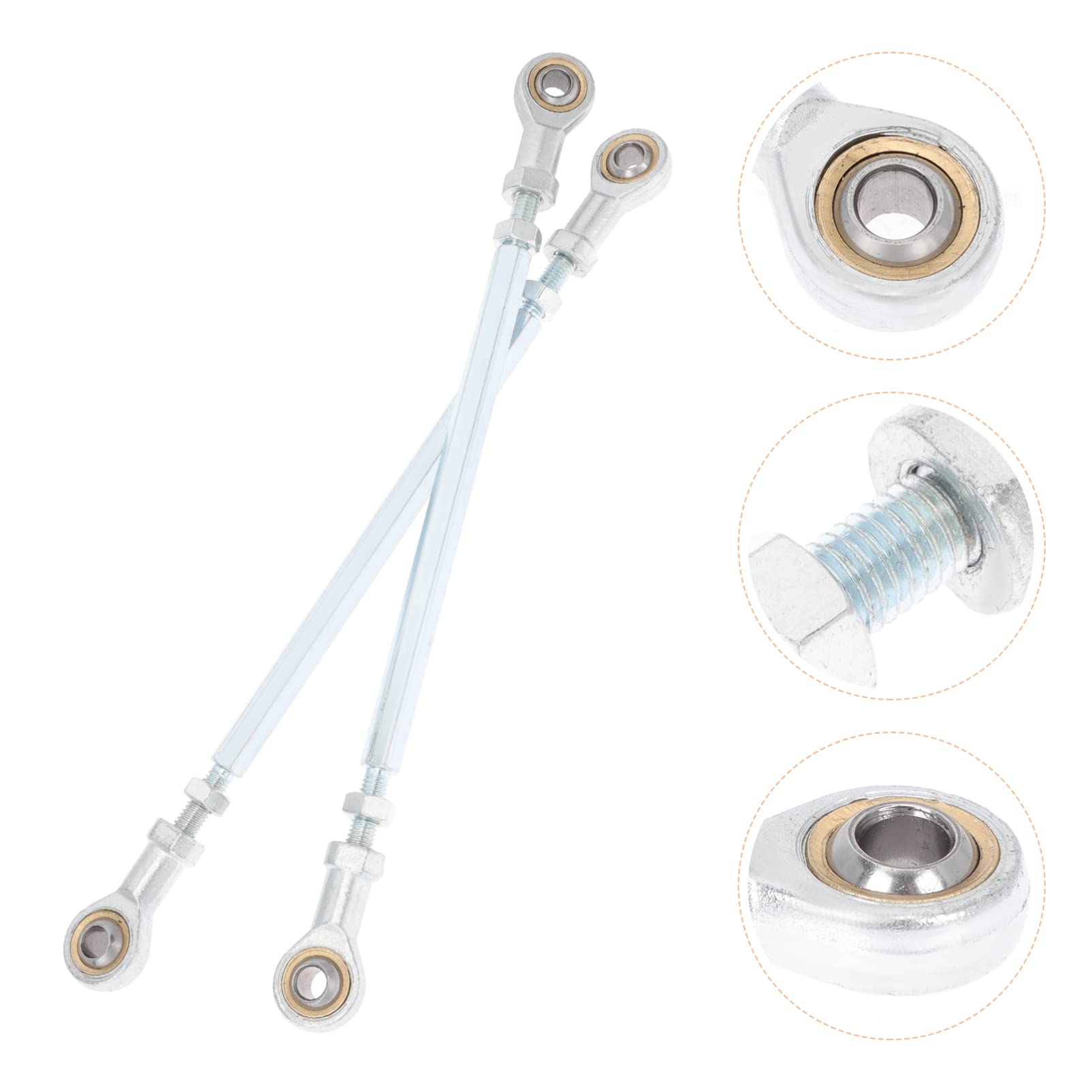 SOIMISS Rotules de Biellette de Direction ATV, Lot de 2, Acier Inoxydable
