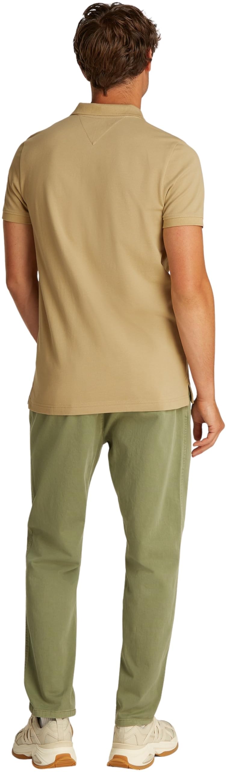 Tommy Jeans TJM Slim Placket Polo EXT S/S Polo Men's, Beige (Relic Tan), XXL – Ansicht 2