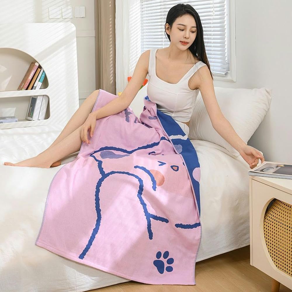 Amazon｜バスタオル 大サイズ 大人用 綿 風呂 柔軟 吸水速乾 柔らか  