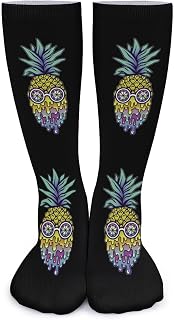 Lsjuee Bass Face Pine Unisex Compression Socks Thick High Socks Warmer Long Socks