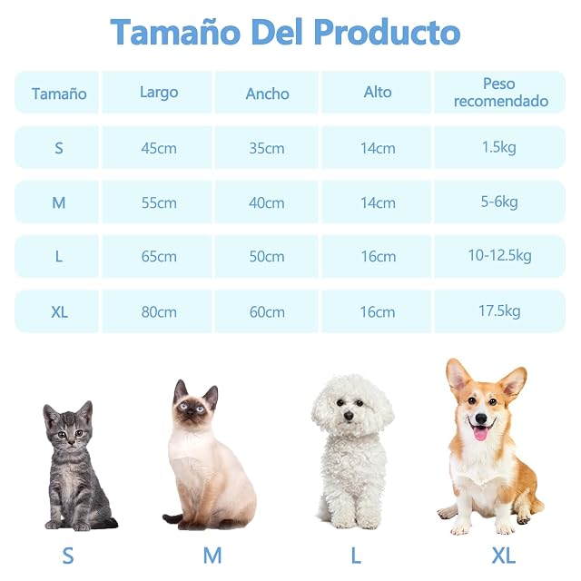 Foto 6 de 7 de Galatée Cama Refrescante Ovalada Mascotas (XL, Azul)