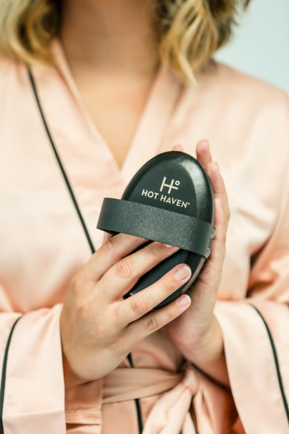 HOT Haven Szczotka do ciała z miedzi jonowej, złuszczająca, drenaż limfatyczny, redukcja cellulitu, szczotka do suchej skóry dla promiennej skóry