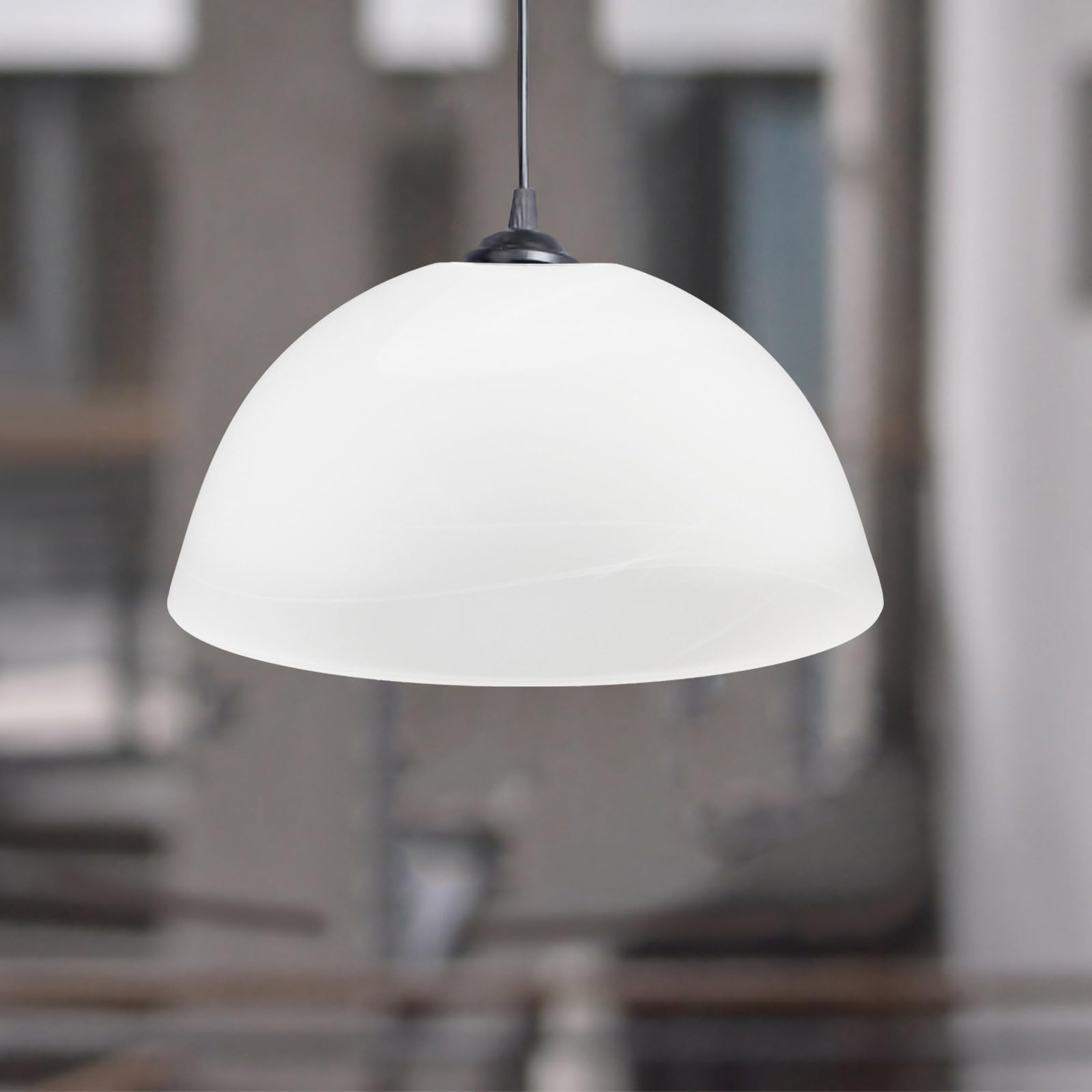 Lurrose Kleiner Lampenschirm Aus Mattiertem Glas Ersatzglas Für Tischlampe Wandleuchte Und Deckenventilator Eleganter Lampenschirm Für Sanftes Licht Und Staubschutz Für Zuhause