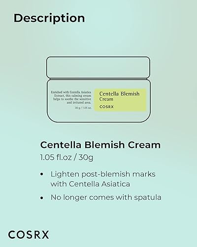 Miniatura 7 de Cosrx, crema para imperfecciones de Centella; 1 fl oz.