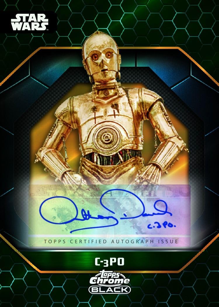 Amazon.com: Topps 2024 Star Wars Chrome Black Hobby Box