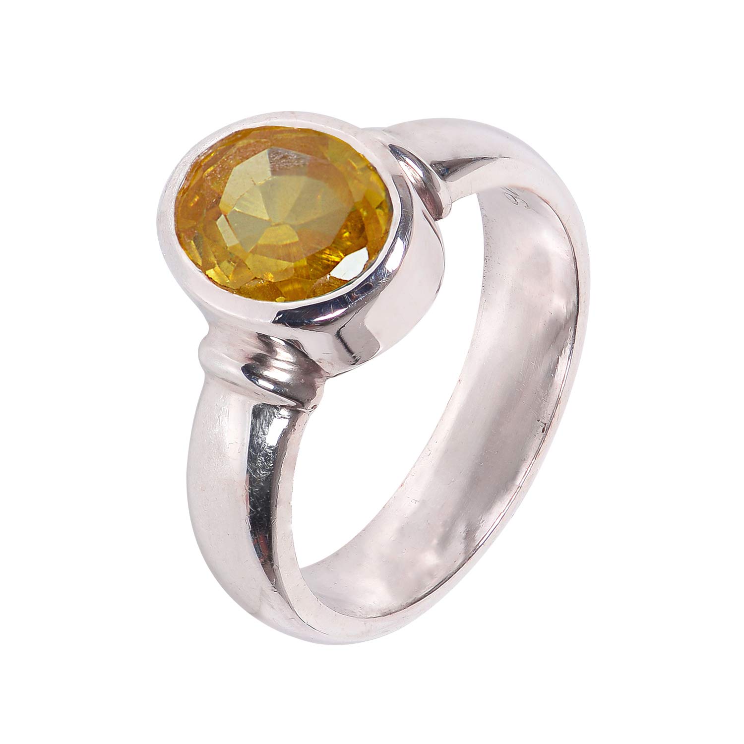 Silverwala 925 Sterling Silver Topaz Birthstone (Scorpio, Sagittarious) Finger Ring for Unisex (28) (B0DH56Y28J) Amazon Price History, Amazon Price Tracker