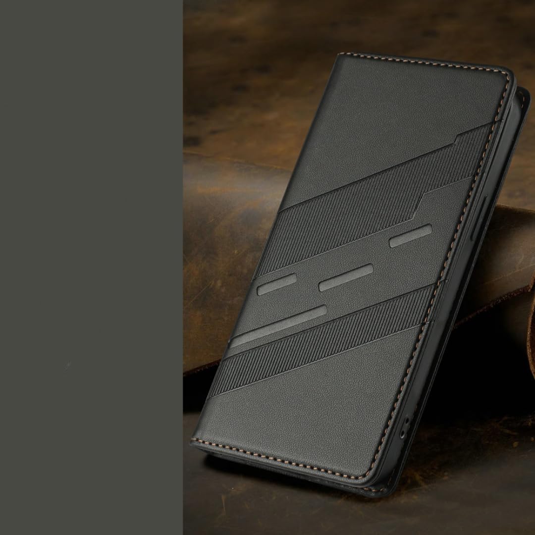 Étui portefeuille en cuir iPhone 14 Pro protection intégrale - 8