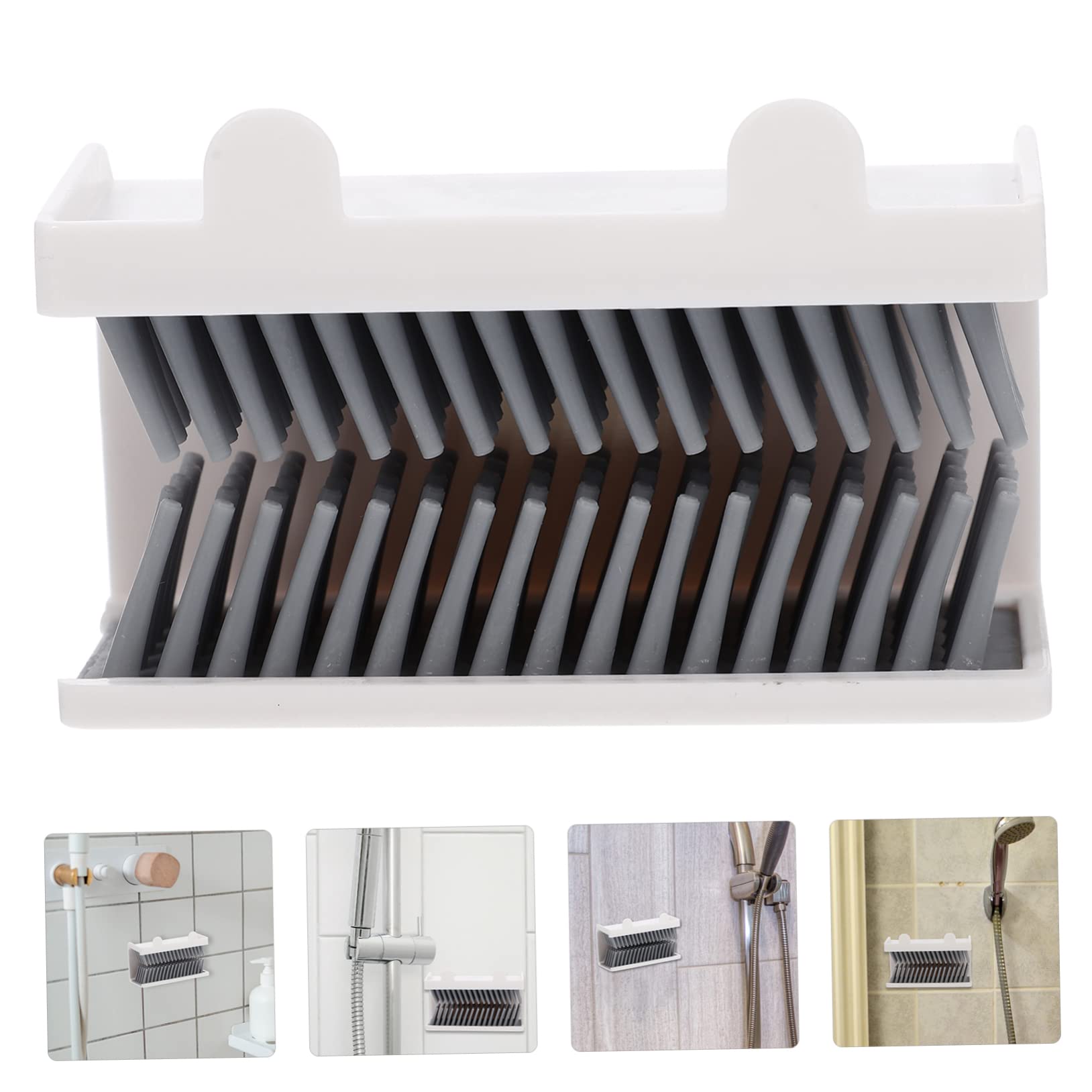 Angoily 3piezas Colector De Pelo para Ducha y Baño Reutilizable y De Instalar Accesorio De para Drenaje De Agua para Azulejos y Diseño Elegante y