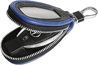 Vista 9 de Funda Universal Premium para Llavero de Coche de Cuero Genuino Portador de Llavero Inteligente de Coche para Llavero Remoto