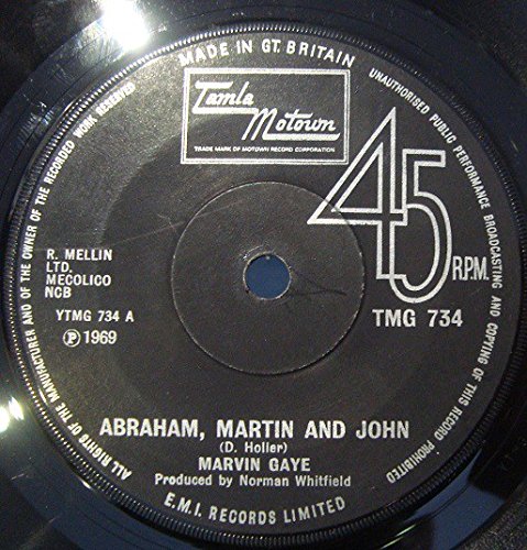 Marvin Gaye Abraham, Martin And John UK 45 7