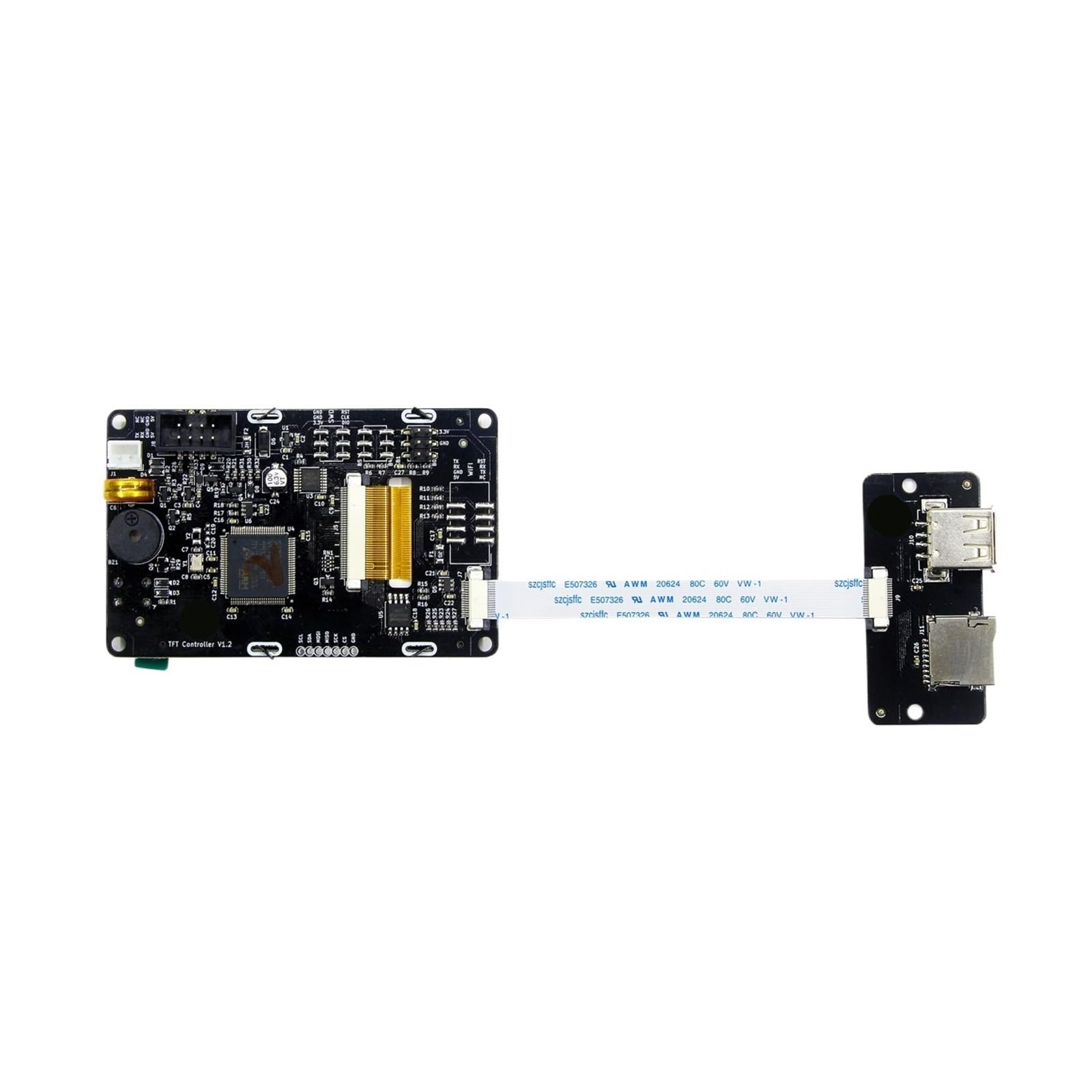 Schermo TFT Compatibile Con Artillery SW-X2 Genius Pro | Con scheda adattatore USB, cavo scheda madre, installazione semplice, display trasparente, parte stampante 3D(Genius Pro)
