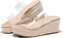 clear wedges for women Top1商品