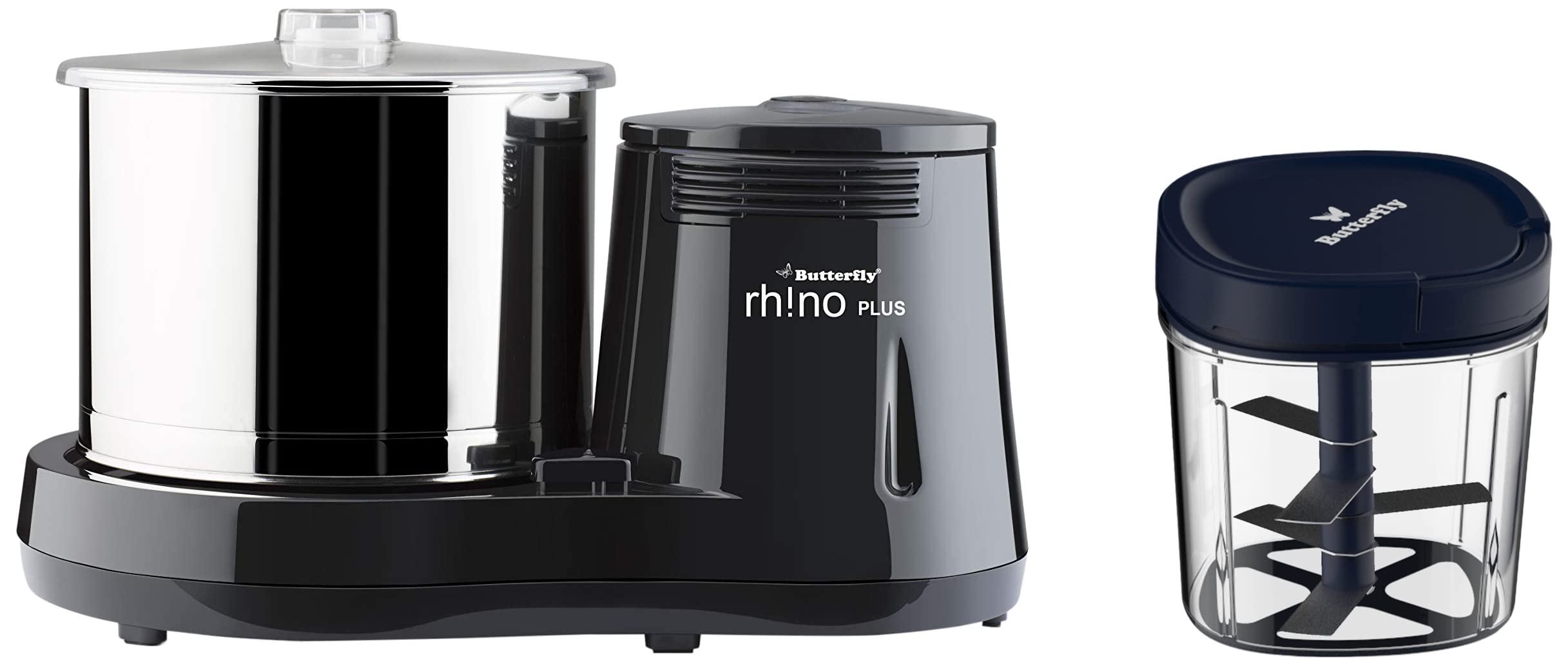 Butterfly Acrylonitrile Butadiene Styrene (Abs) 150W Wet Grinder, Black-image-36