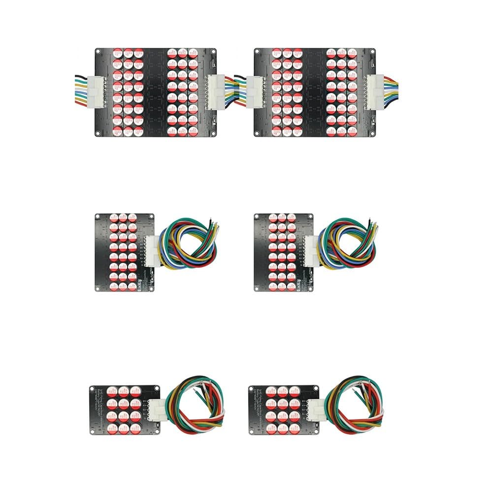 Active Balancer, 4S 8S 16S Lithium-Batterie-Equalizer, 5,5 A High Auto Balance Board für Elektrofahrzeug-Solarspeicher