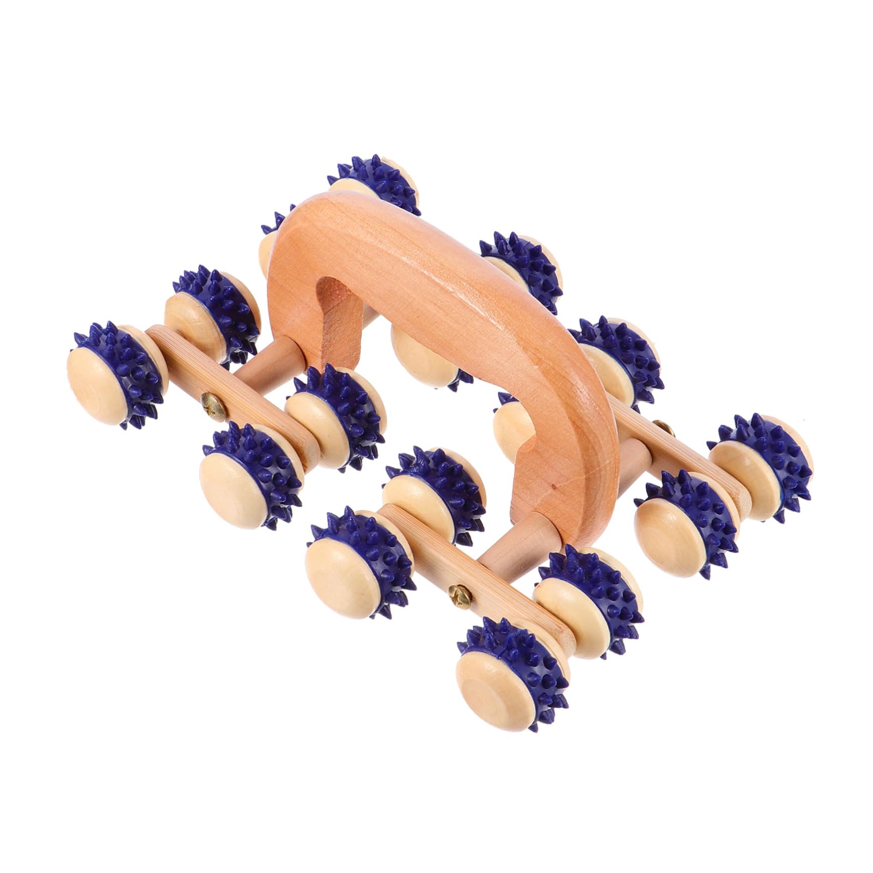 Healvian 2stücke Tragbarer Körperroller- Für Entspannung Ergonomisches Design Handheld Massagegerät Für Rücken Beine Und Nacken Massagewerkzeug Für Zuhause Und Unterwegs