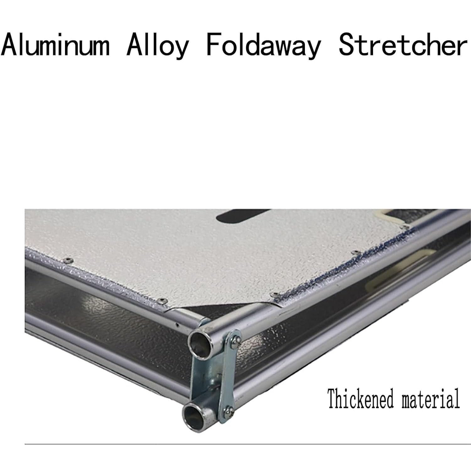 Składane nosze ze stopu aluminium, domowe przenośne medyczne, do użytku w domowym szpitalu ratunkowym