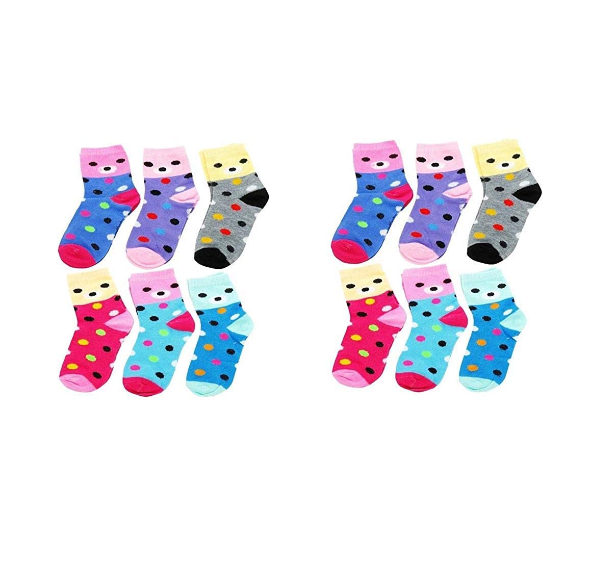 GOURAVSUMANA Soft Cotton Multicolor Baby Socks (Combo Pack of 12)-image-39