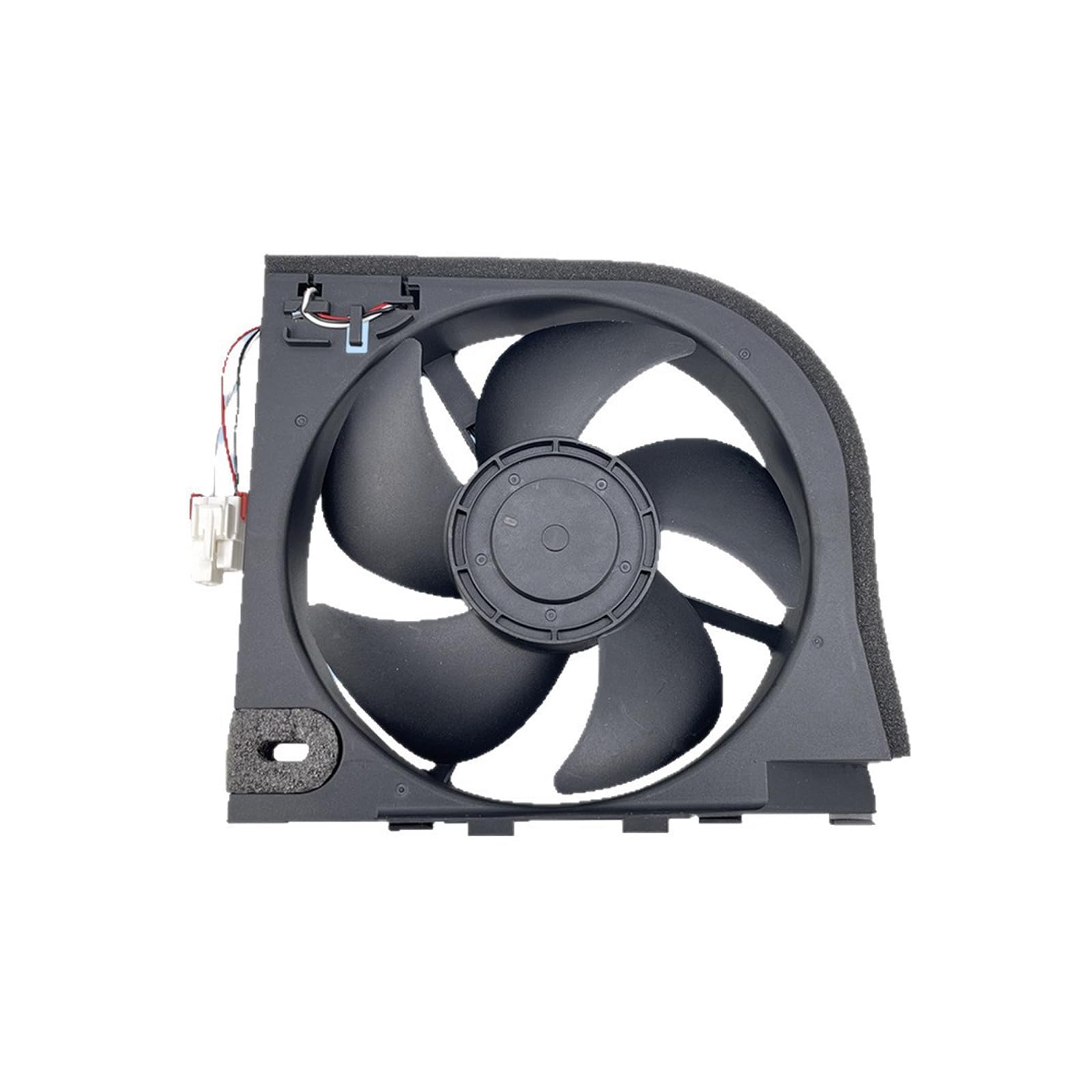 APGLSXY Refrigerator Condenser Fan Motor Replacement Assembly with Wire Connector and Mounting Frame for Appliance Repair