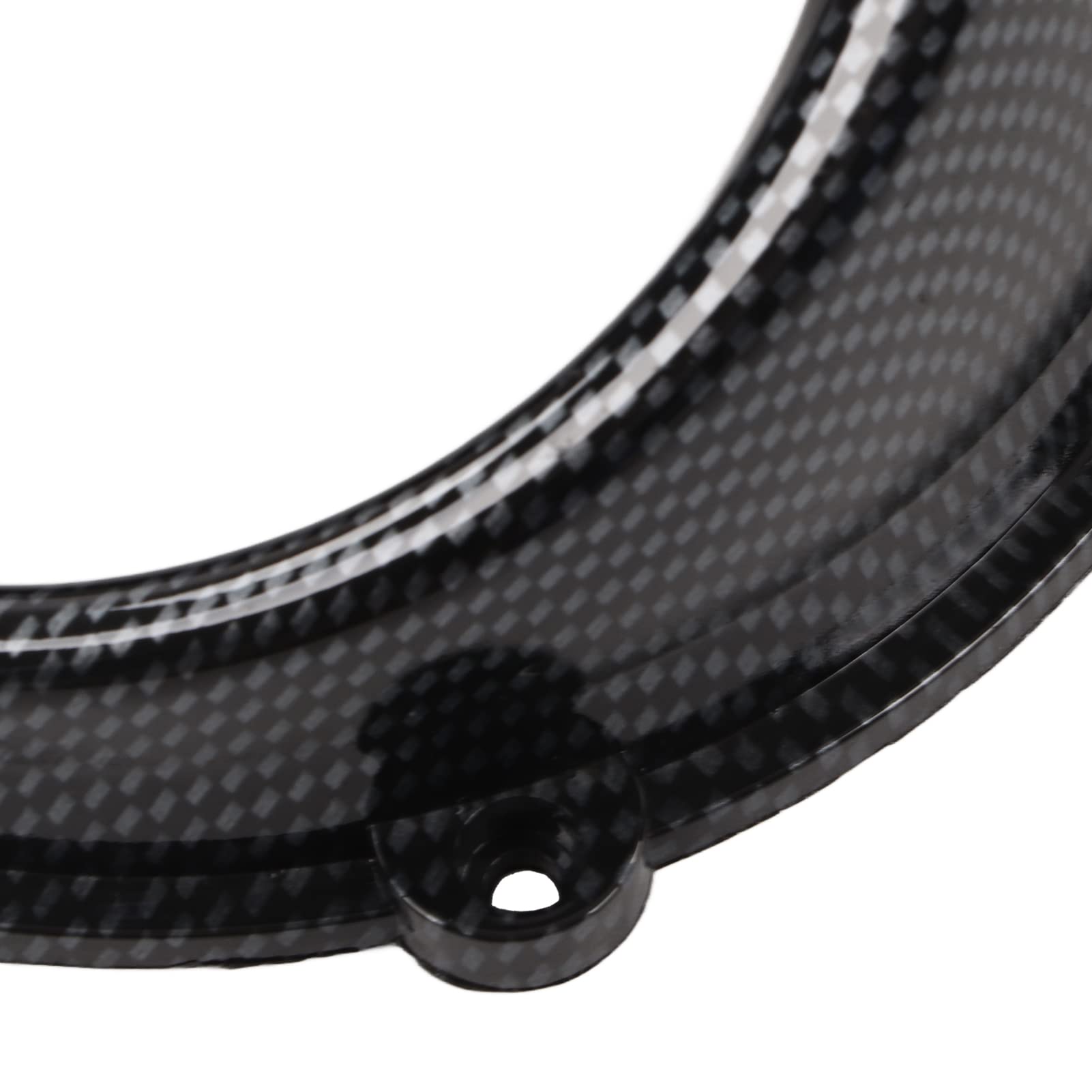 Presa D'aria per Moto, Copertura della Ventola di Raffreddamento del Motore Copertura della Paletta in Stile Fibra di Carbonio Sostituzione ABS per GY6 152QMI 157QMJ