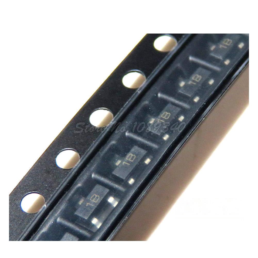 100 pz/lotto BC846B SOT SMD SOT-23 1B transistor