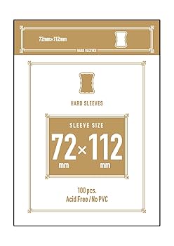カードスリーブ　ユーロサイズソフト 100枚入り　10セット スリーブ】ミニユーロサイズ・ソフト44*68 100枚 / HOBBY BASE