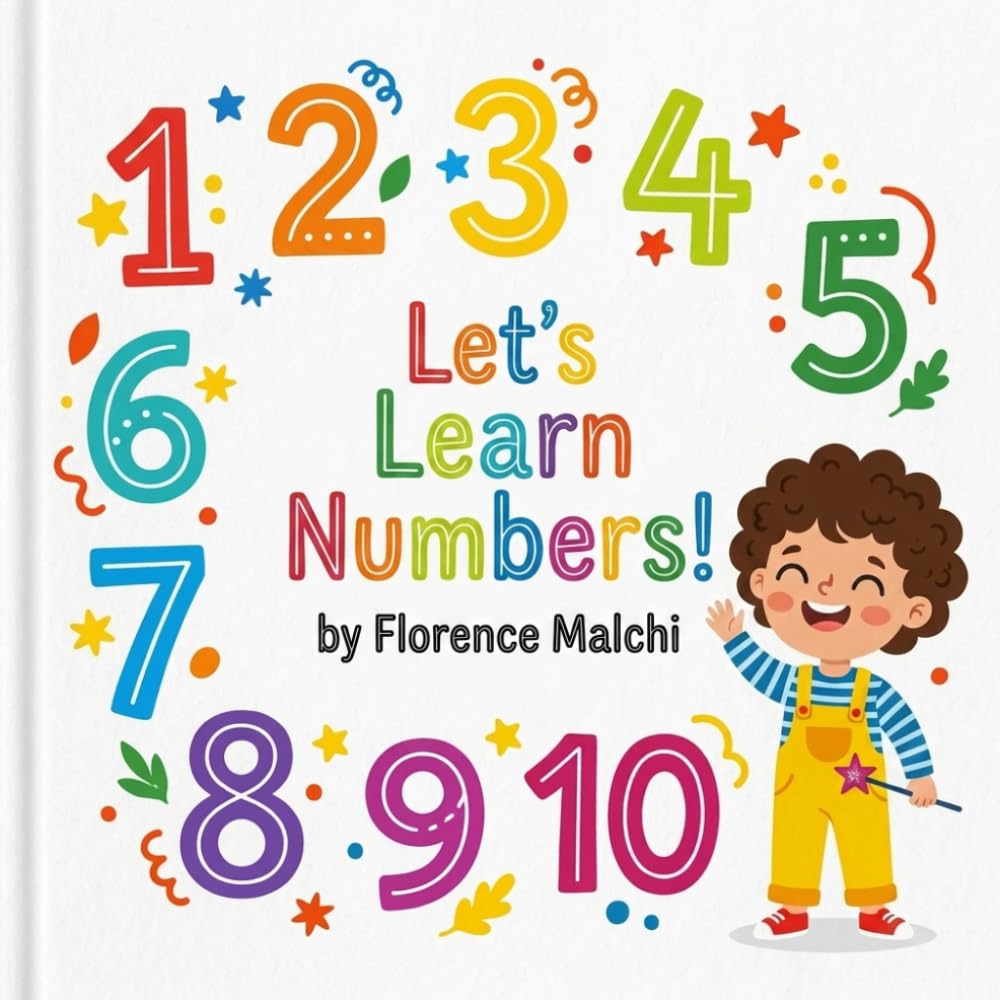 Let's Learn Numbers!: A Fun Interactive Counting Book for Toddlers and Preschoolers to Learn 1 to 10 with Colors and Animals