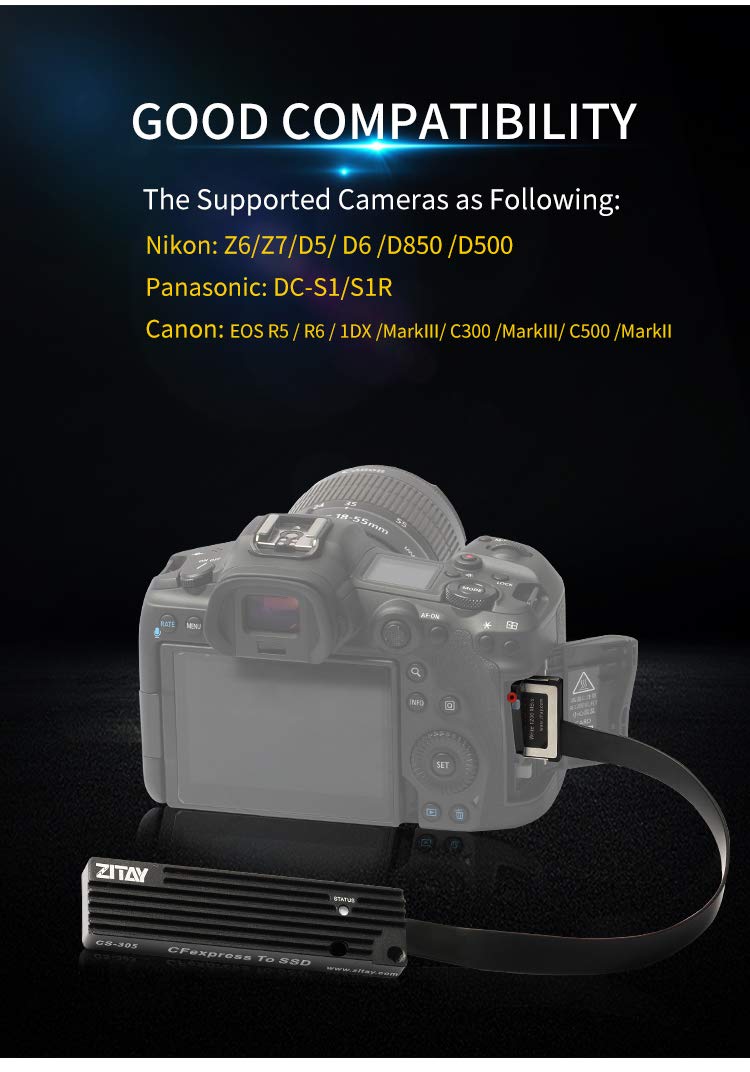 Amazon.co.jp|ZITAY CFexpress - SSDアダプターコンバーター