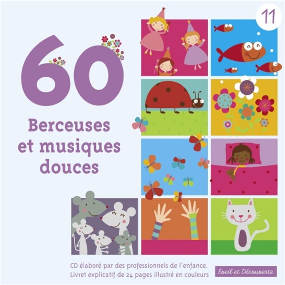 60 Berceuses Et Musiques Douces [Audio CD] Children; The Children and The Children...For The Children...