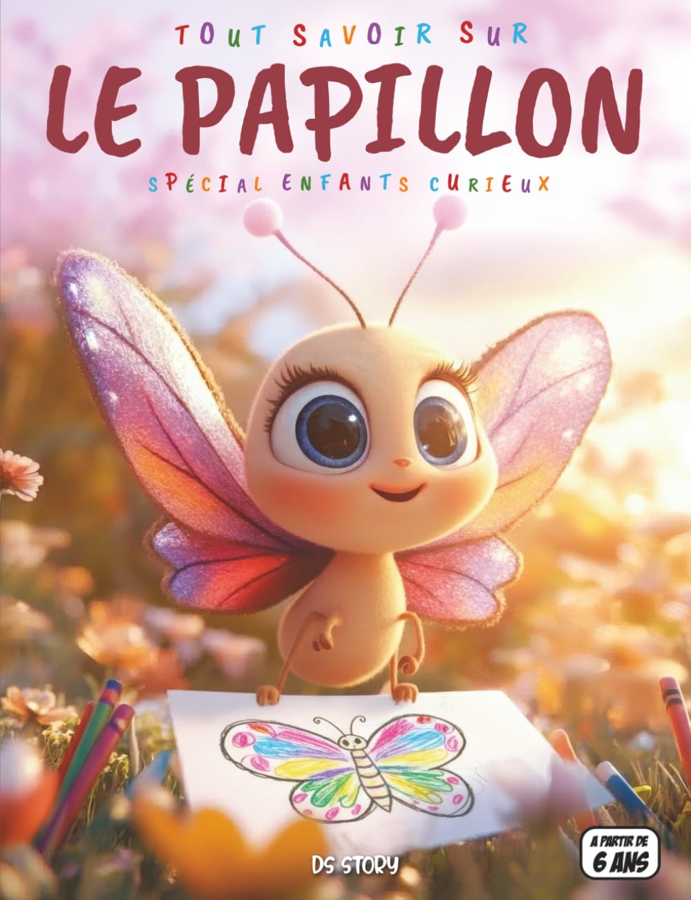 Tout savoir sur les Papillons – Spécial enfants curieux: De la chenille au papillon – Métamorphose, couleurs, vol, espèces du monde, protection, quiz interactif & coloriages éducatifs
