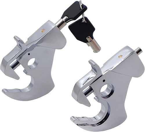 HTTMT - Kit de pestillo de bloqueo desmontable compatible con el portaequipajes Touring Sissy Bar 1984-2020 PN MT502-003-RLS01-CD