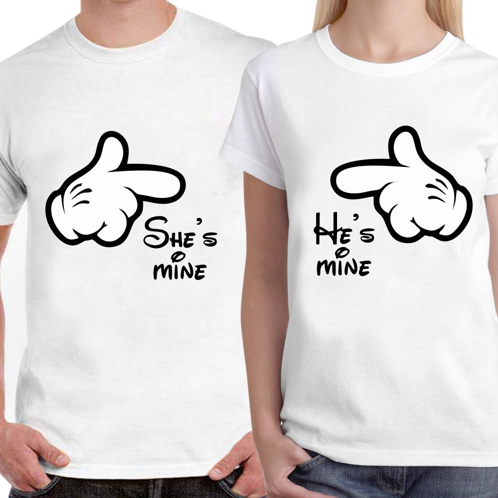 LIMIT Fashion Store - HE's Mine, SHE's Mine Love Gift Unisex