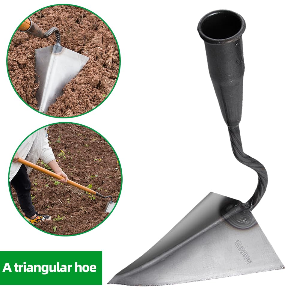 Farm Tools - Azadas de arado para tierra agrícola, torneado de tierra suelta, arado manual, rastrillo, equipo agrícola (estilo A)