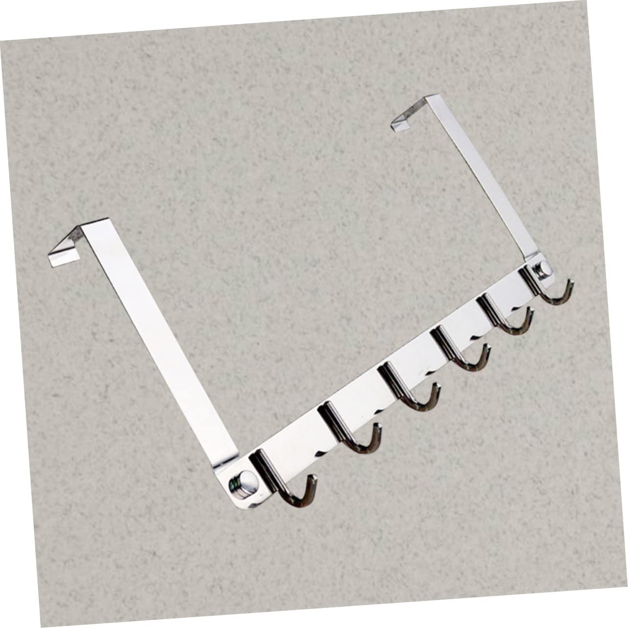 SEWOART Sturdy Solid Steel Over Door Hanger Easy Install Storage Rack for Towels Belts Scarves