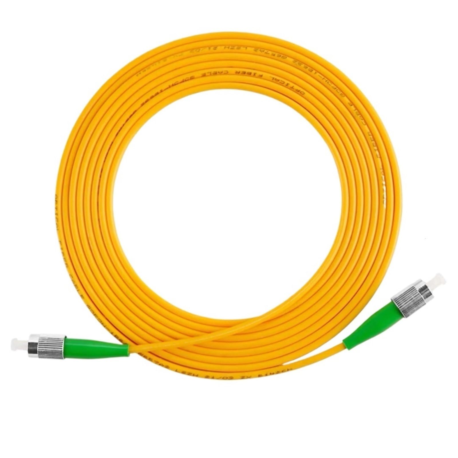 Câble de raccordement à Fibre Optique Mono-Mode FC/A-FCA 1-100 m Simplex SM (100 m 1 pièce)