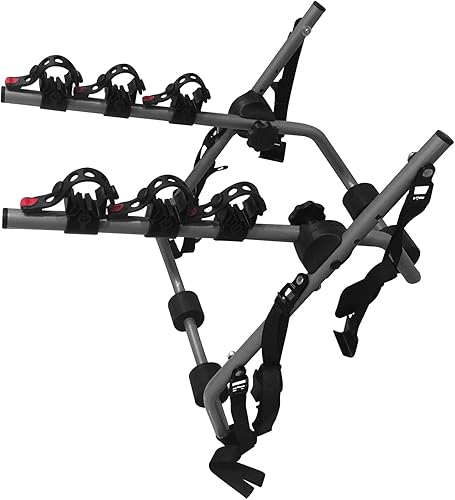 DK2 - Portabicicletas para 3 bicicletas | BCR190 | Resistencia a temperaturas extremas, aluminio UV | 81 lb Capacidad de transporte | 27.7 x 12.7 x