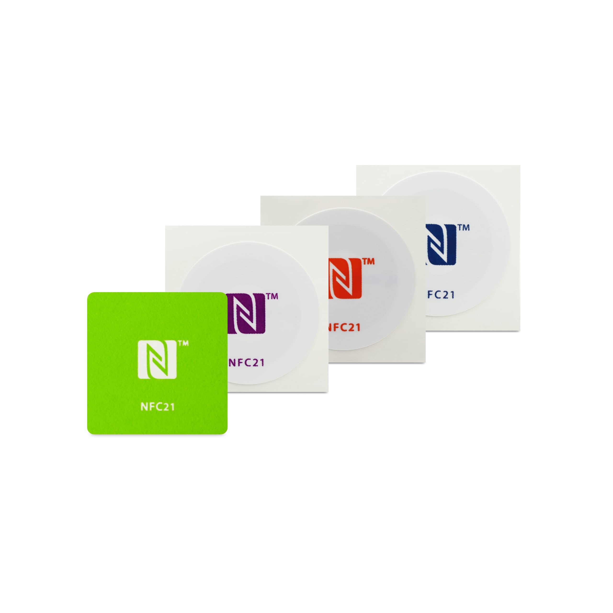NFC Starter Kit Medium - 12-teiliges Set - mit NTAG213, NTAG215 und NTAG216 Chips