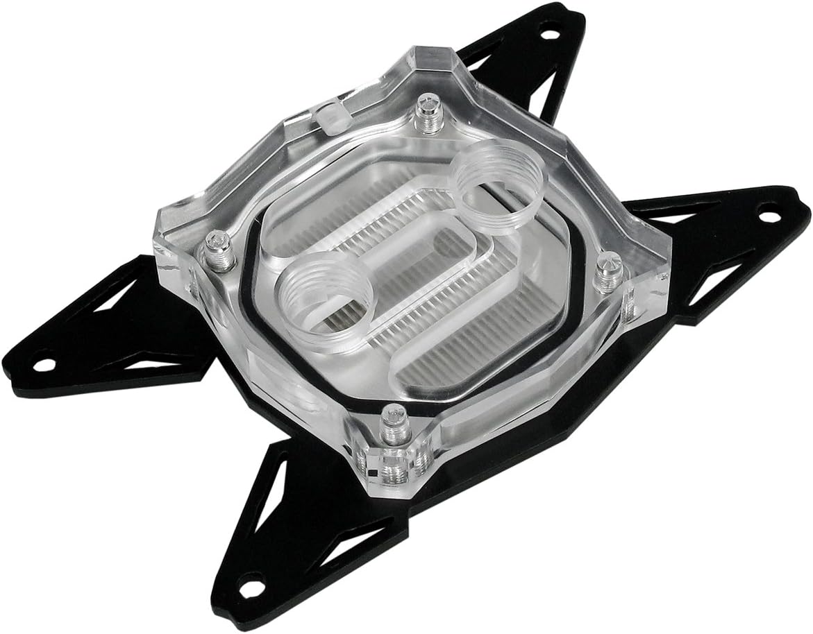 Liquid Cool LC-CP002 Strike One CPU Water Cooling Block AMD/AM2 - Silver/Black