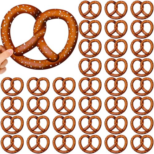 Epakh 36 Pcs Pretzel Cutouts Set Oktoberfest Party Wall Decor