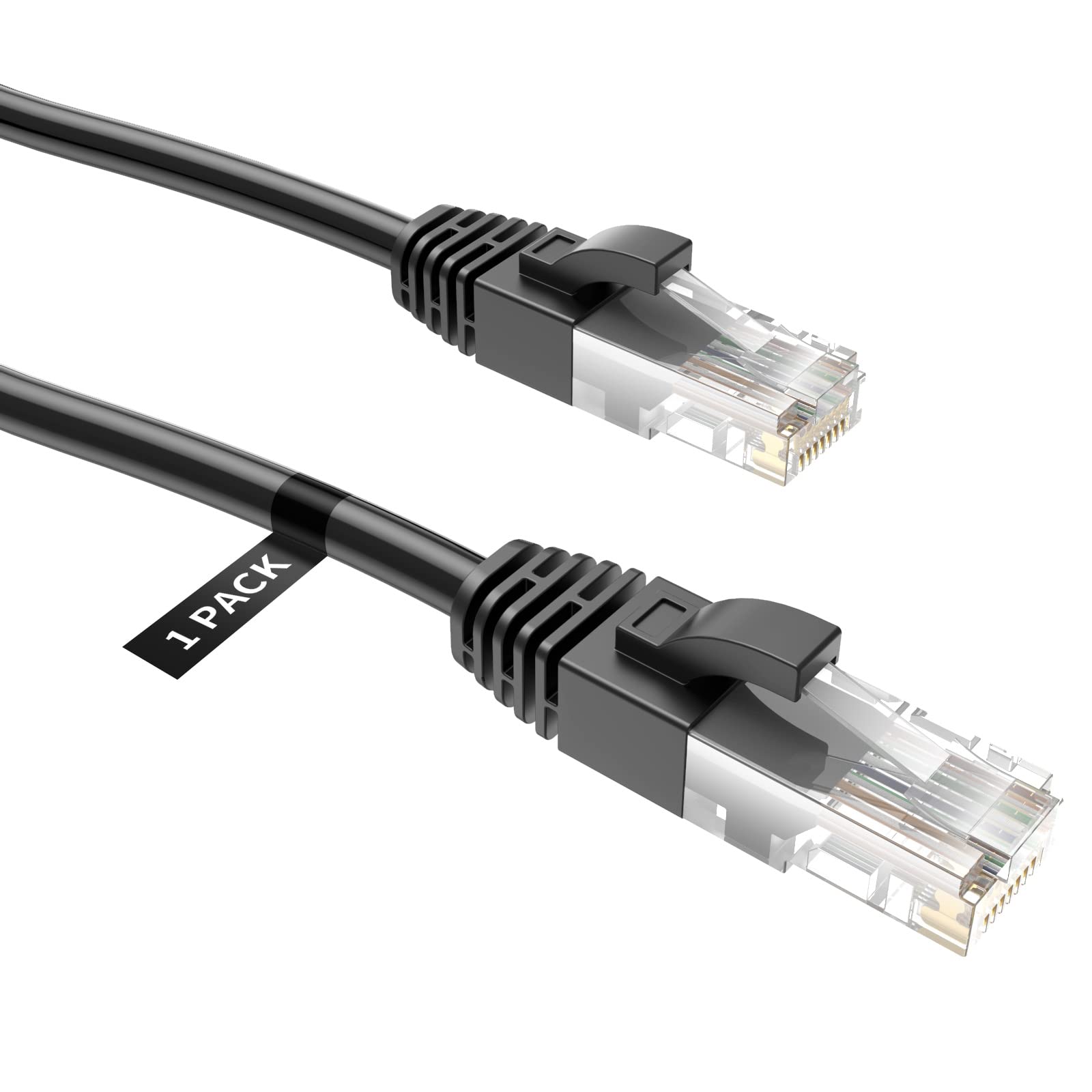 CableCreation Cavo Ethernet Cat 5e, 10,67 Metri, RJ45 UTP 24AWG In Rame Puro, Rete Gigabit, Colore Grigio