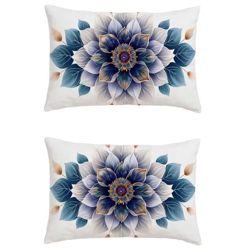 Housse coussin 60x80cm imperméable anti-humidité pour canapé de jardin