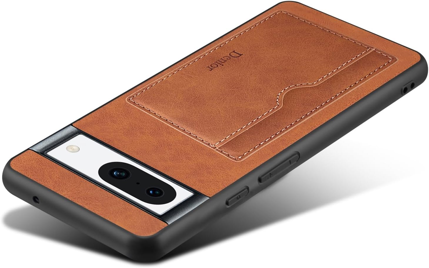 Hongxinyu for Google Pixel 8A 2024 Case, Slim PU Leather