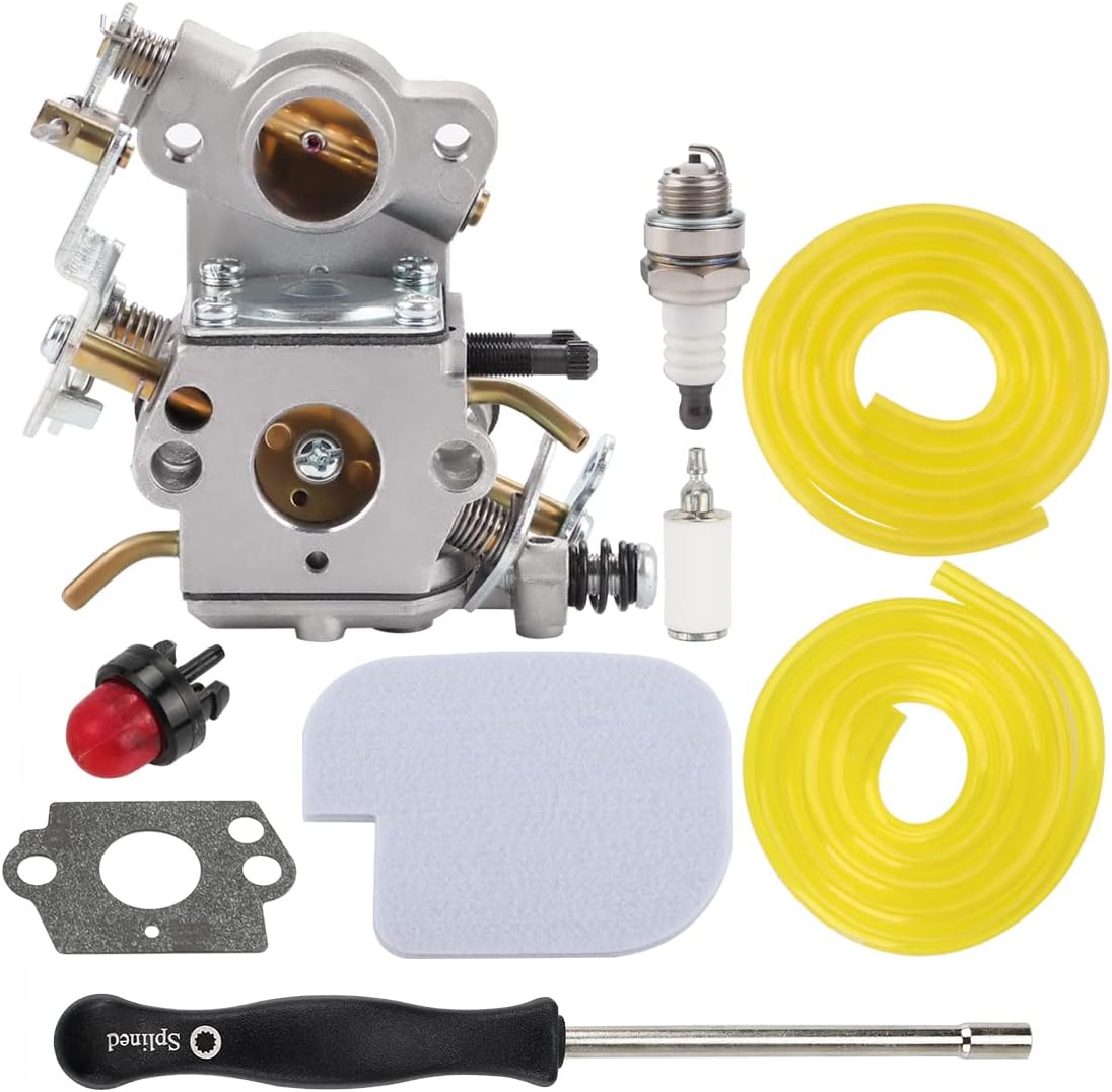 HIPA 530035590 Carburetor + Air Filter Spark Plug Carb Adjustment Tool