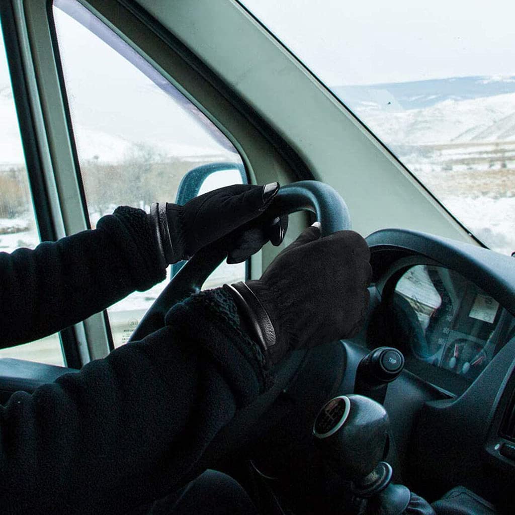 CHEWYNP Rękawice zimowe dla mężczyzn, odporne na zimno rękawice narciarskie, termiczne rękawice z ekranem dotykowym, rękawice snowboardowe, do jazdy na rowerze, biegania, wspinaczki, wędrówek, sportów na świeżym powietrzu