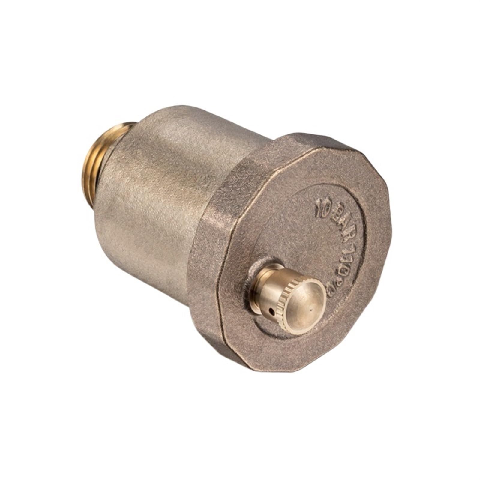 Válvula de Alivio de presión automática de latón de 1/2", 3/4" y 1" for Sistema de Calentador de Agua Solar, válvula de ventilación de Aire automática con Rosca Macho(DN25)