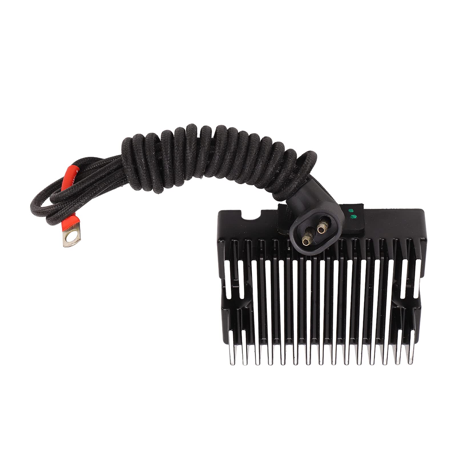 Cocoarm Prostownik Regulatora Napięcia, Metalowy Stabilizator Napięcia DC 12 V, Kontroluje Moc wyjściową ładowania, Obsługuje Napięcie Akumulatora, Pasuje do Modeli Silników Motocyklowych FLSTS FXD