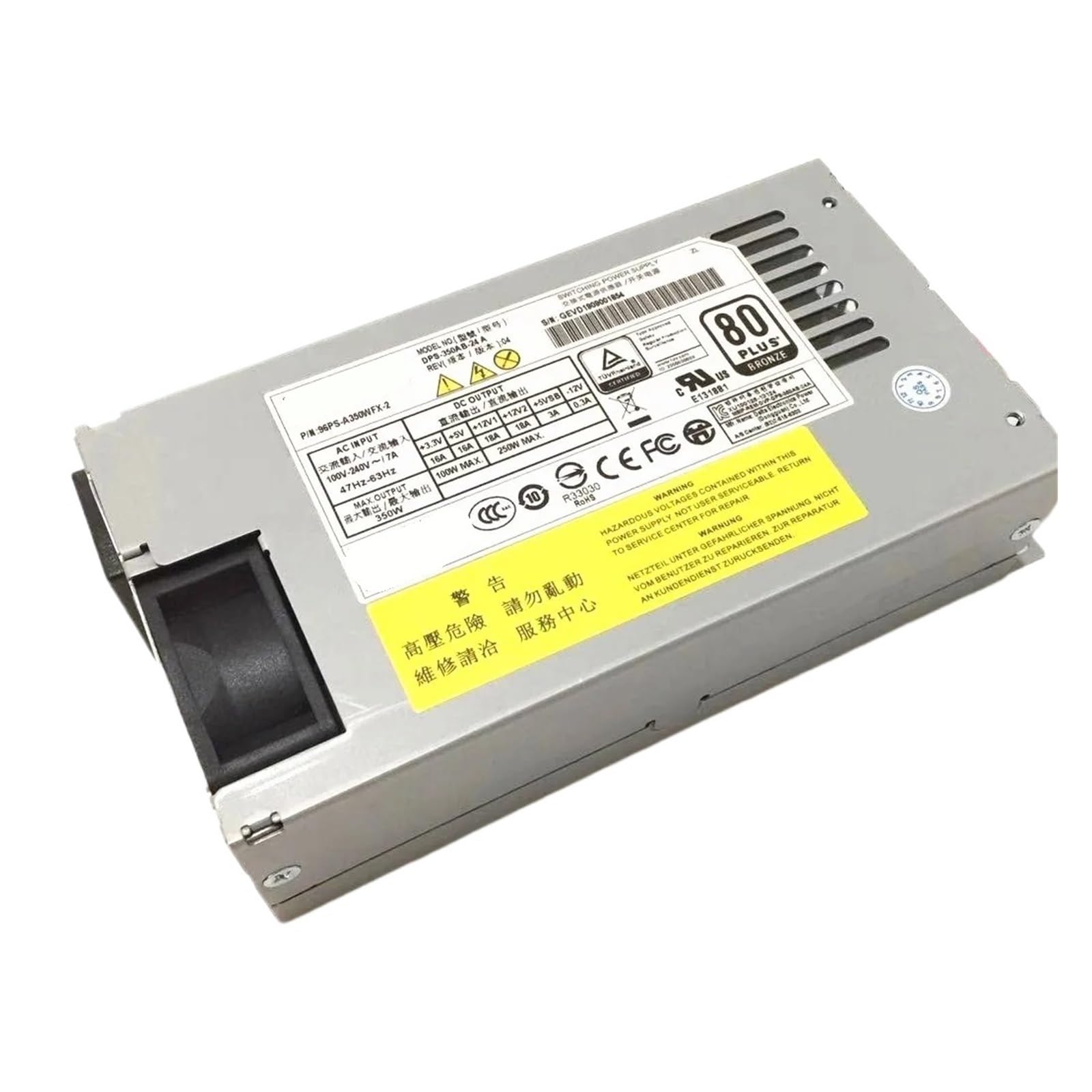 YMUGUEGH DPS-350AB-24 A 1757004565-01 Server Power Supply A 350W