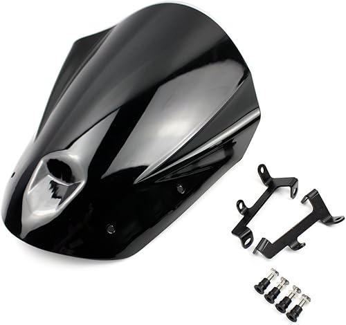 Miniatura 6 de Parabrisas de carreras de motocicleta deflector de viento delantero compatible con Y-amaha MT09 FZ09 MT FZ 09 MT-09 MT-09 FZ-09 2013 2014 2015 2016