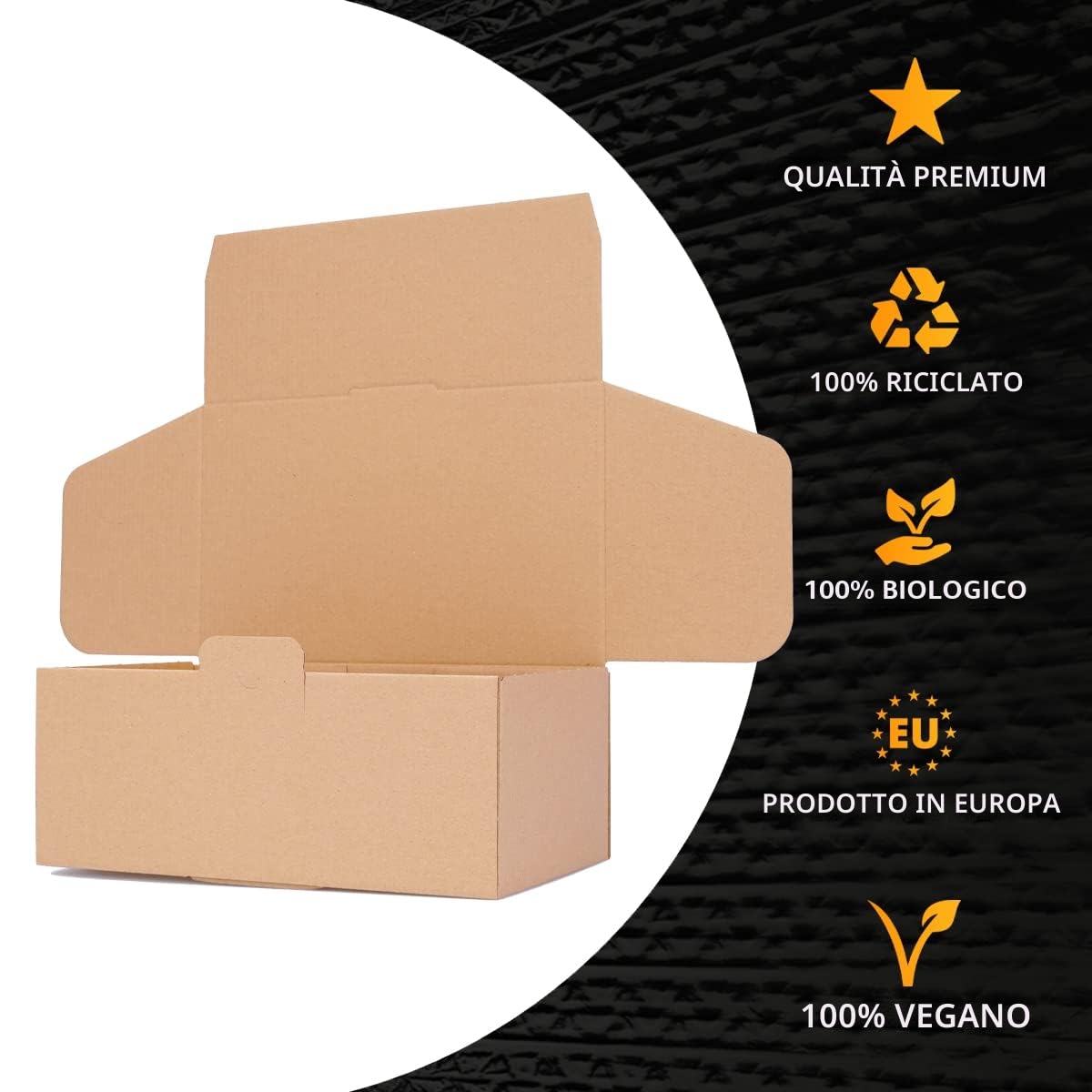 verpacking Scatole pieghevoli 250 x 150 x 100 mm marrone (dimensioni esterne 258 x 158 x 105 mm) WP 30 cartone di spedizione cartone DHL Hermes DPD GLS imballaggio (50 pezzi)
